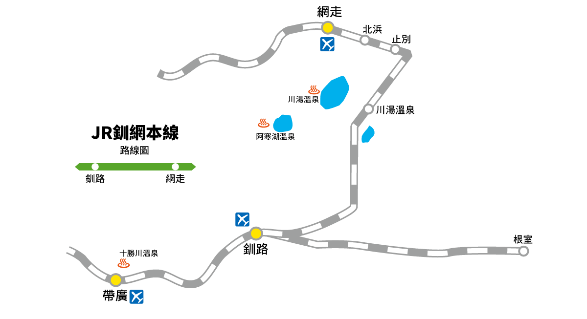 北海道鐵道圖