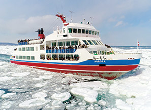 網走流冰觀光破冰船「Aurora極光號」